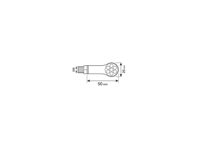 Piscas LED Magnifier (Traseiros) - Lampa 91625 3