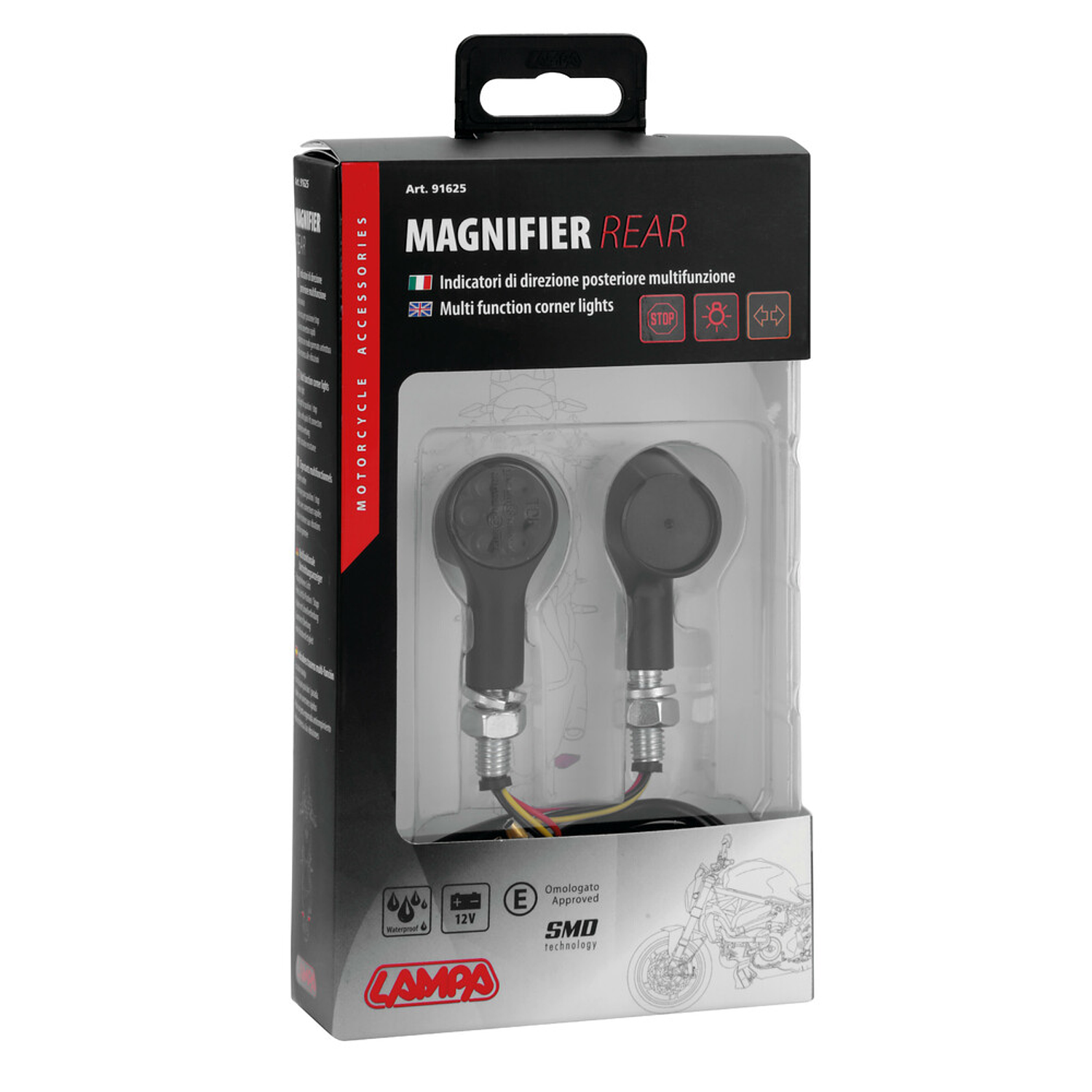 Piscas LED Magnifier (Traseiros) - Lampa 91625 4