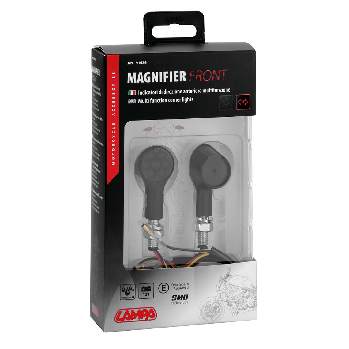 Piscas LED Magnifier (Frente) - Lampa 3