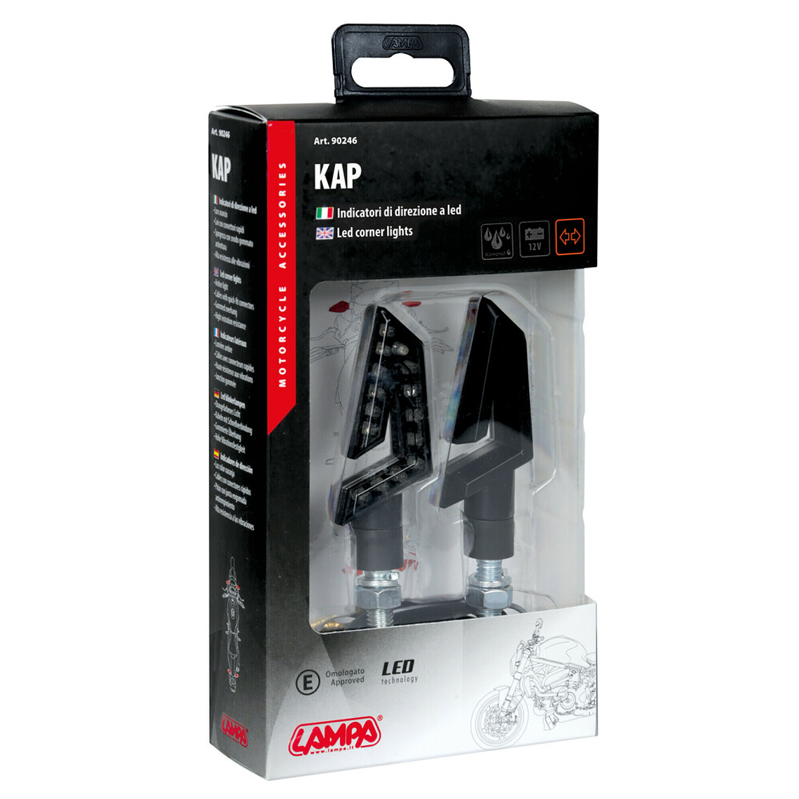 Piscas LED Kap - Lampa  5