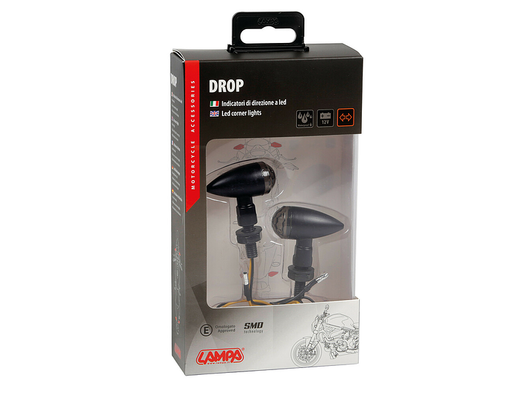 Piscas LED Drop (Preto) - Lampa 4