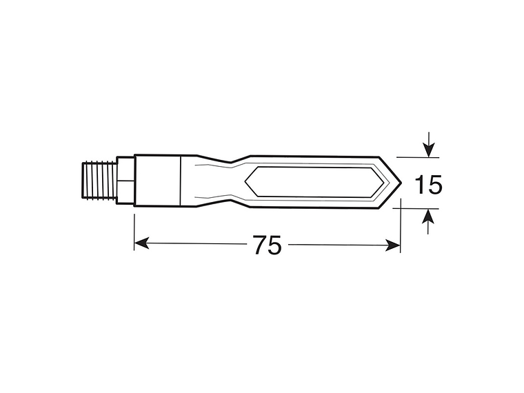 Piscas LED Piercer SQ - Lampa  2