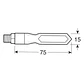 Piscas LED Piercer SQ - Lampa  - Miniatura 2