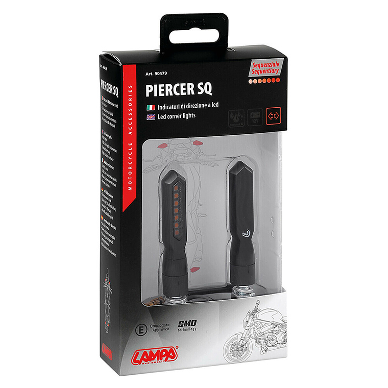 Piscas LED Piercer SQ - Lampa  3