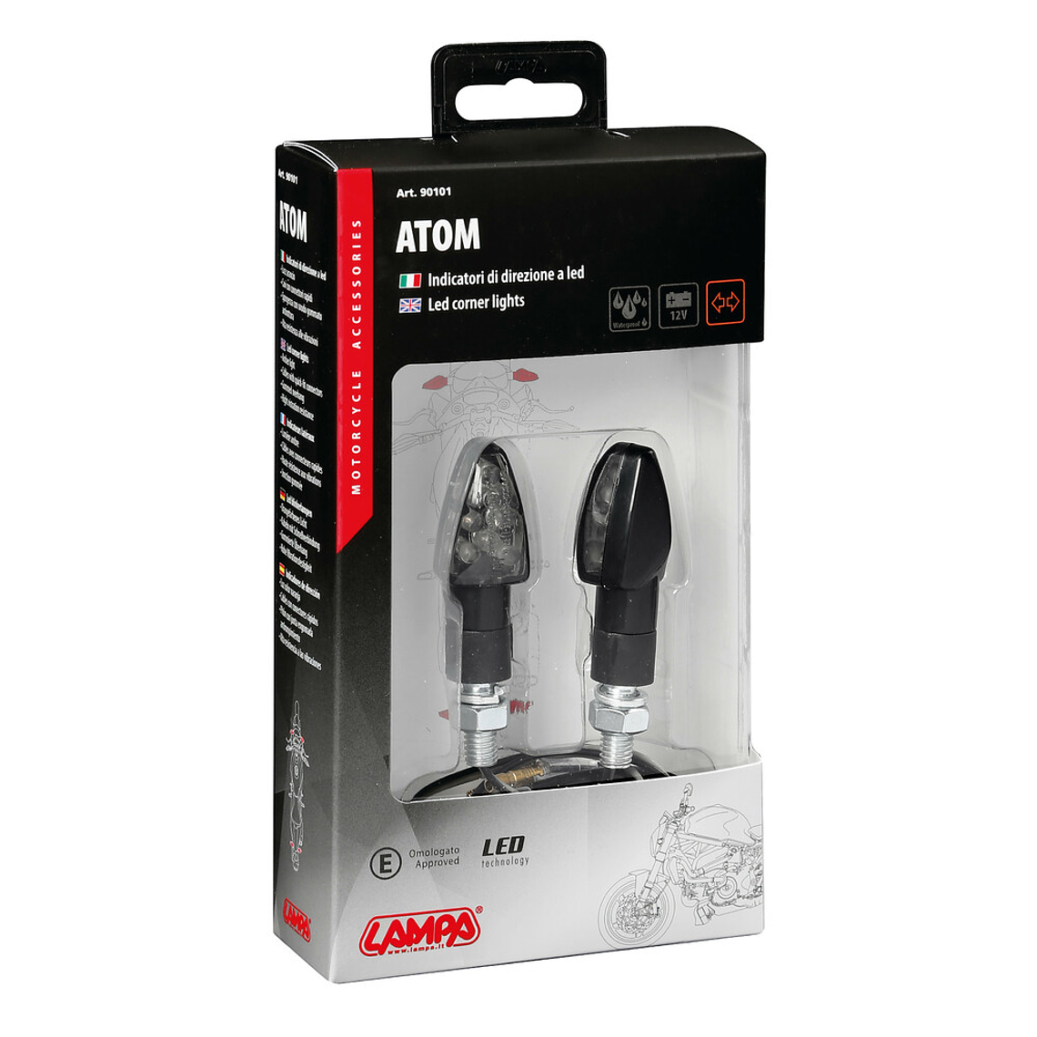 Piscas LED Atom - Lampa  2