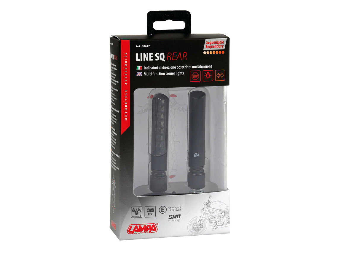 Piscas LED Line SQ (Traseiros) - Lampa 6
