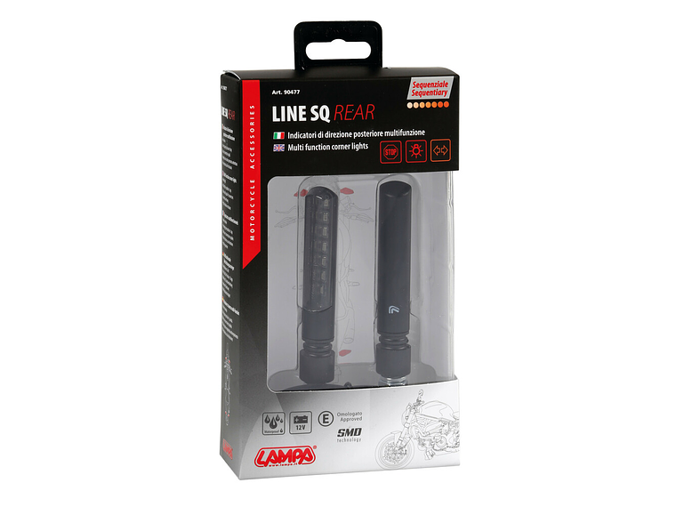 Piscas LED Line SQ (Traseiros) - Lampa 6