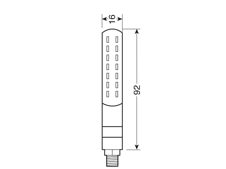 Piscas LED Line SQ (Frente) - Lampa 2
