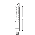 Piscas LED Line SQ (Frente) - Lampa