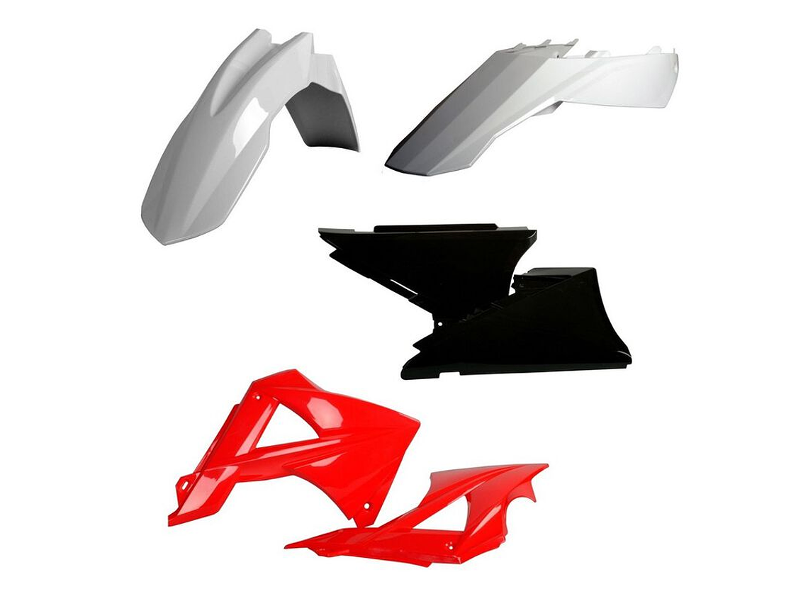 Kit Plásticos Gas Gas EC125/EC-E125/EC200/EC-E200/EC250/EC-E250/EC300/EC-E300/EC450/EC-E450 2011 (Cor OEM)  1