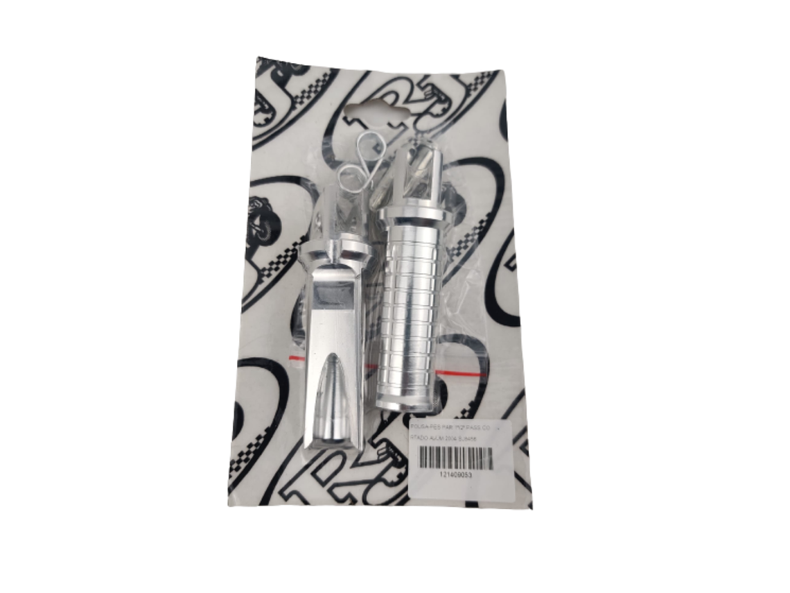 Pousa Pés Universal 1º/2º Passageiro Cortado (Cromado) 1