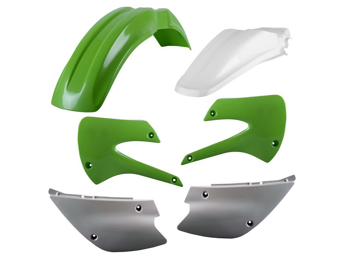 Kit Plásticos Kawasaki KX 85/100 01-13 - CEMOTO  1