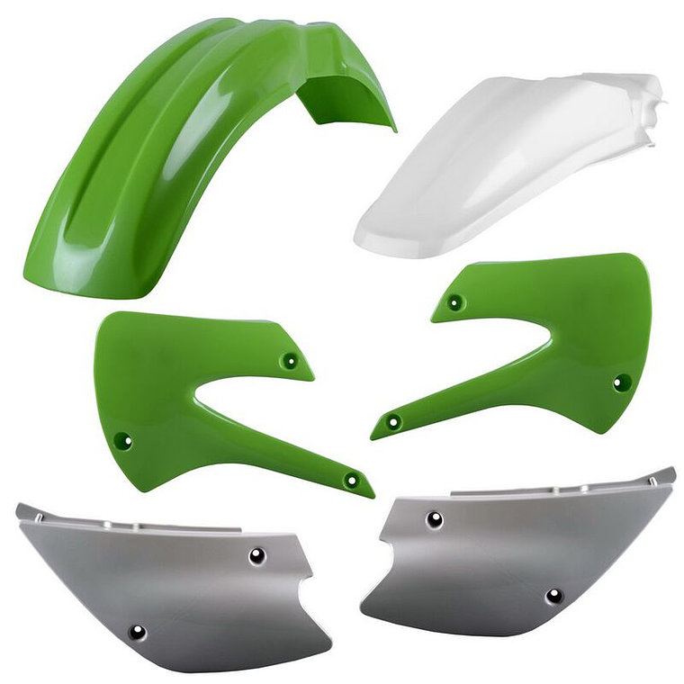 Kit Plásticos Kawasaki KX 85/100 01-13 - CEMOTO  1
