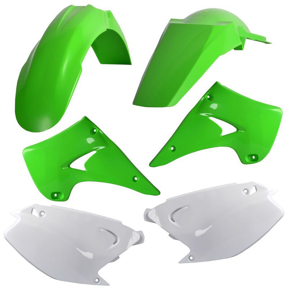 Kit Plásticos Kawasaki KX 125/250 03-08 - CEMOTO  1