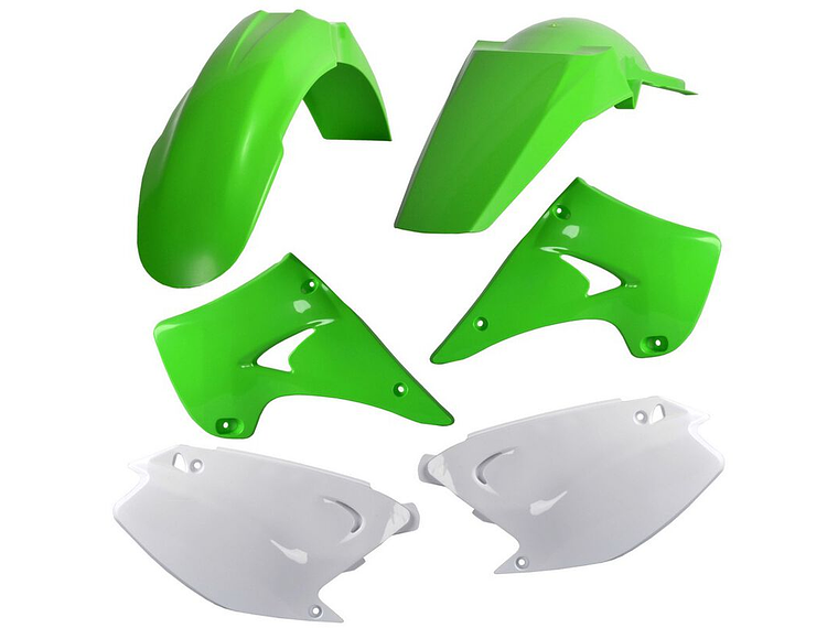 Kit Plásticos Kawasaki KX 125/250 03-08 - CEMOTO  1