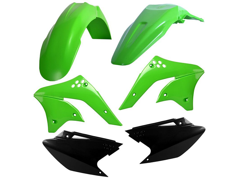Kit Plásticos Kawasaki KX 250 F 06-08 - CEMOTO  1