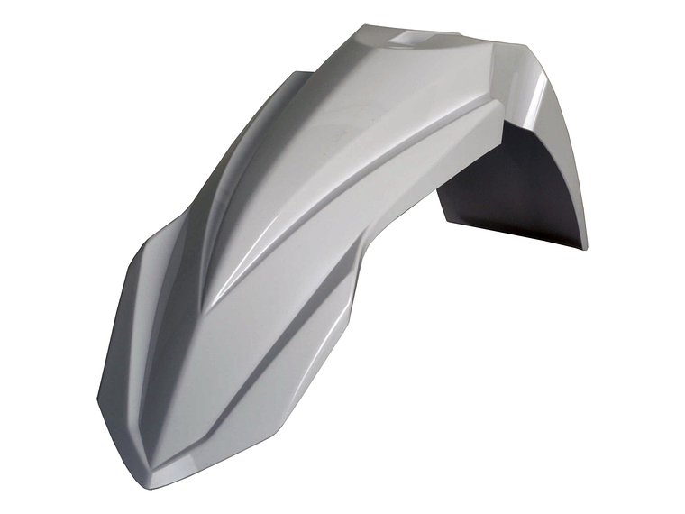 Guarda-Lamas Frente Yamaha YZ125X/250X Branco 16-21 1