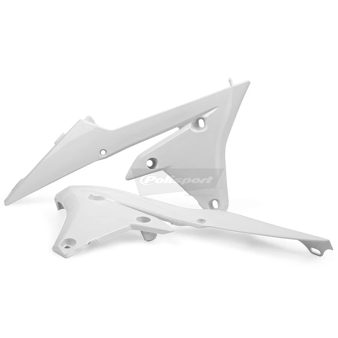 Tampas de Radiador Yamaha WR450F (Branco) 16-18 1