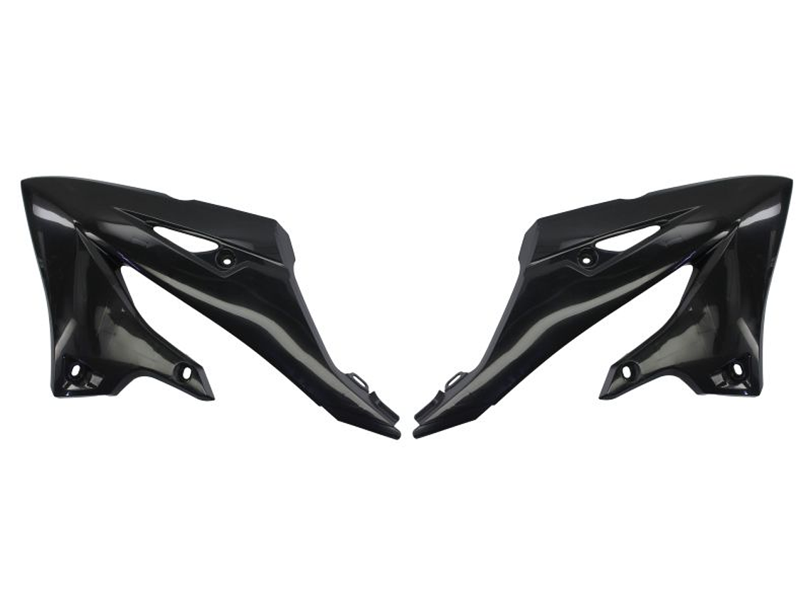 Tampas de Radiador Yamaha YZ125/250 (Preto) 22 1