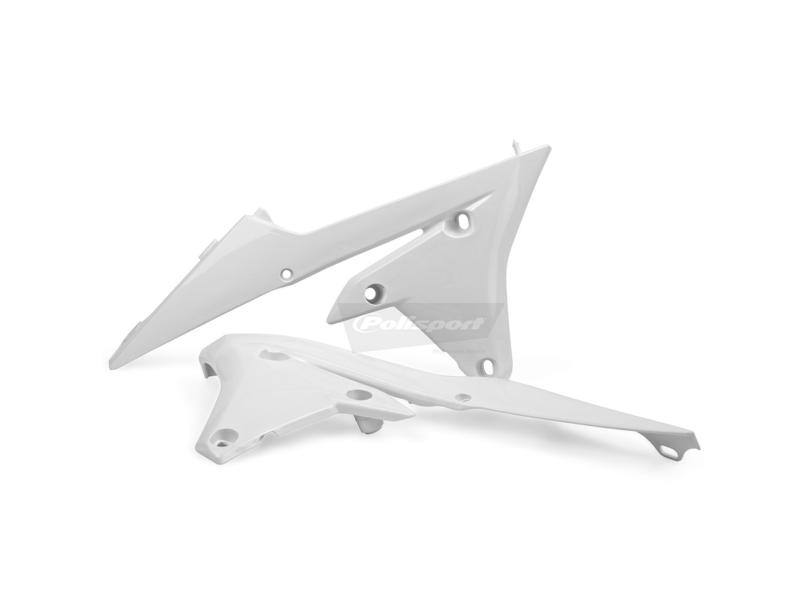 Tampas de Radiador Yamaha YZ250F (Branco) 14-18 1