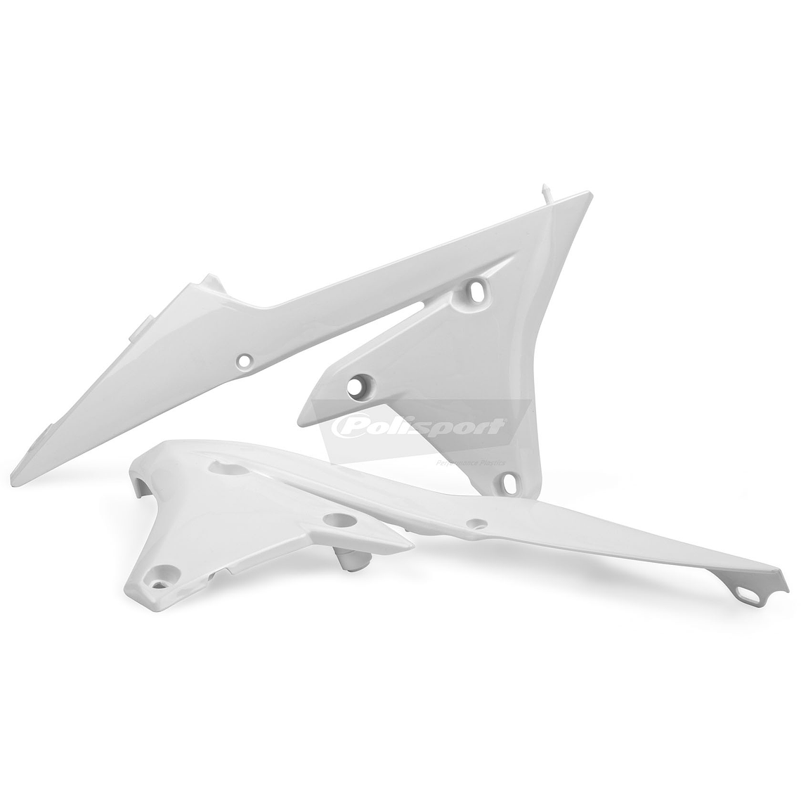 Tampas de Radiador Yamaha YZ250FX (Branco) 15-19 1