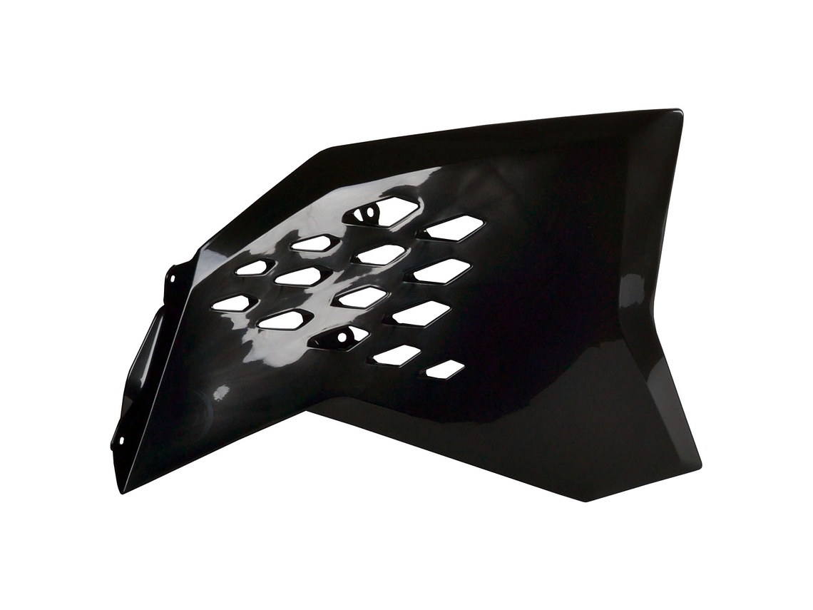 Tampas de Radiador KTM 125/250 (Preto) 07-10 1