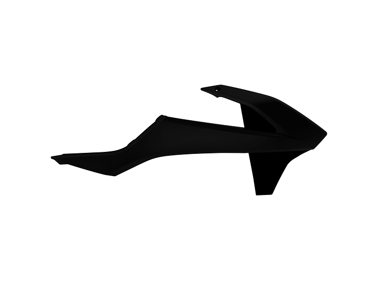 Tampas de Radiador KTM 125/200/250/300 EXC (Preto) 17-19 1