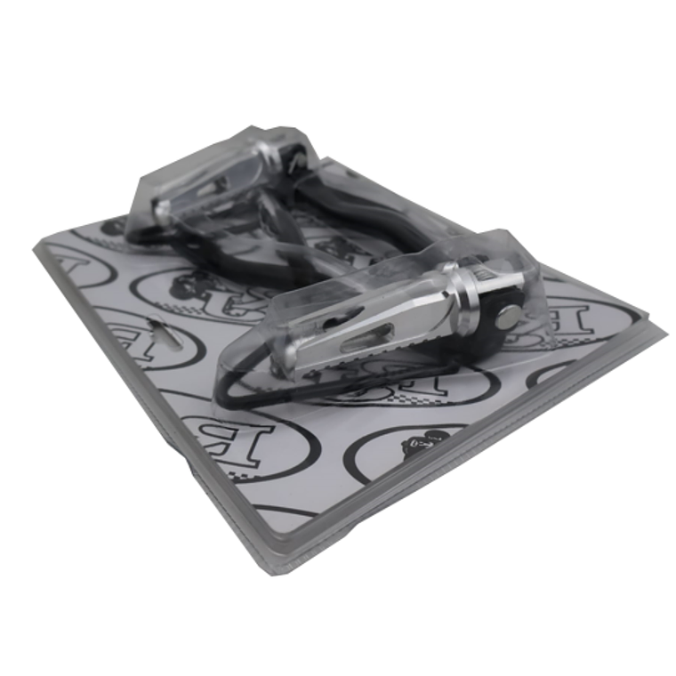 Kit de Suportes com Pousa Pés 2º Passageiro Yamaha DT 50 LC / LCD  2