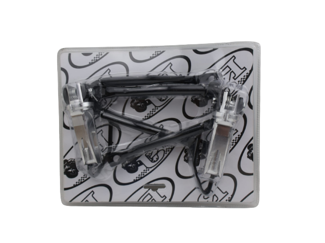 Kit de Suportes com Pousa Pés 2º Passageiro Yamaha DT 50 LC / LCD  3