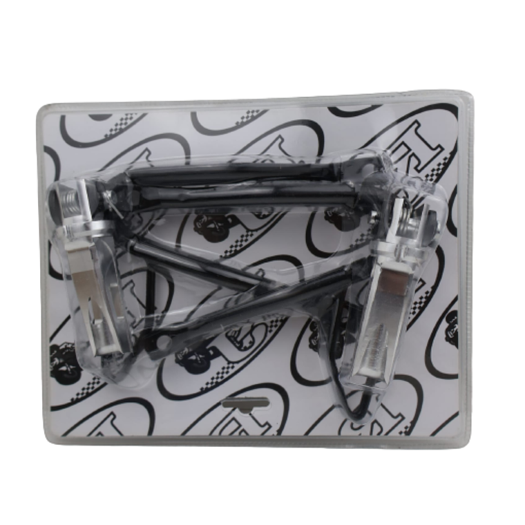 Kit de Suportes com Pousa Pés 2º Passageiro Yamaha DT 50 LC / LCD  3