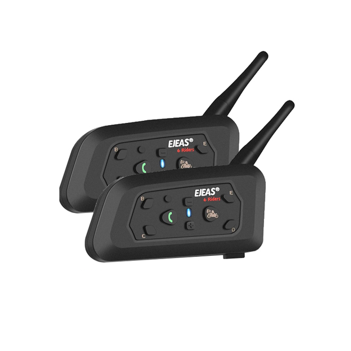 Intercomunicadores para Mota Ejeas V6 Pro + (Kit 2 Unid.) 1