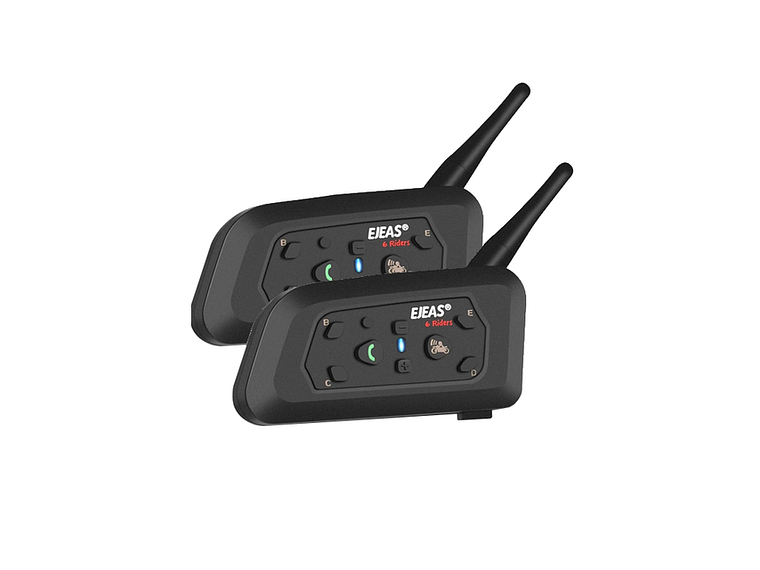 Intercomunicadores para Mota Ejeas V6 Pro + (Kit 2 Unid.) 1