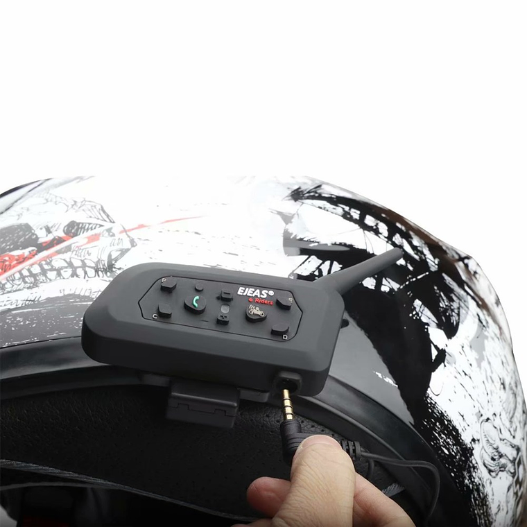 Intercomunicadores para Mota Ejeas V6 Pro + (Kit 2 Unid.) 5