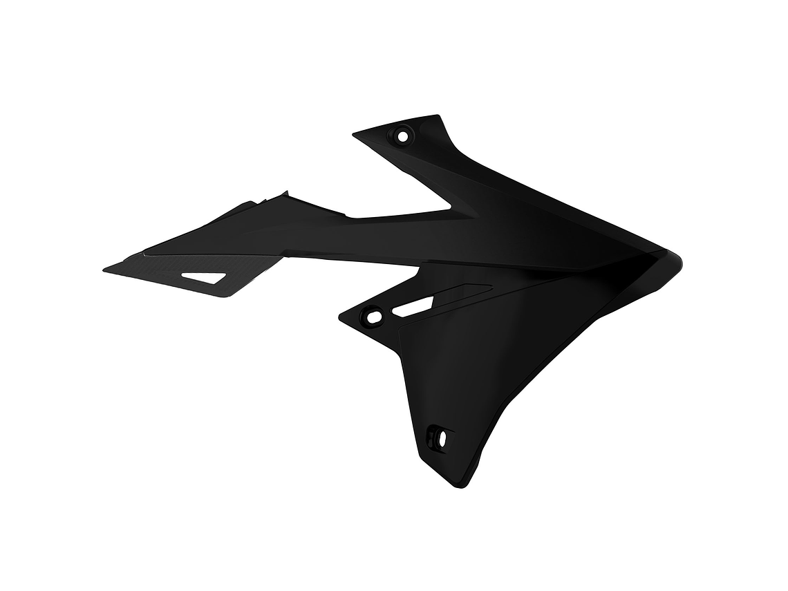 Tampas de Radiador Suzuki RMZ450 (Preto) 18-21 1