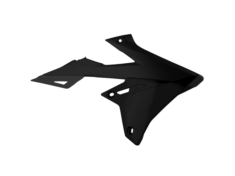 Tampas de Radiador Suzuki RMZ450 (Preto) 18-21 1