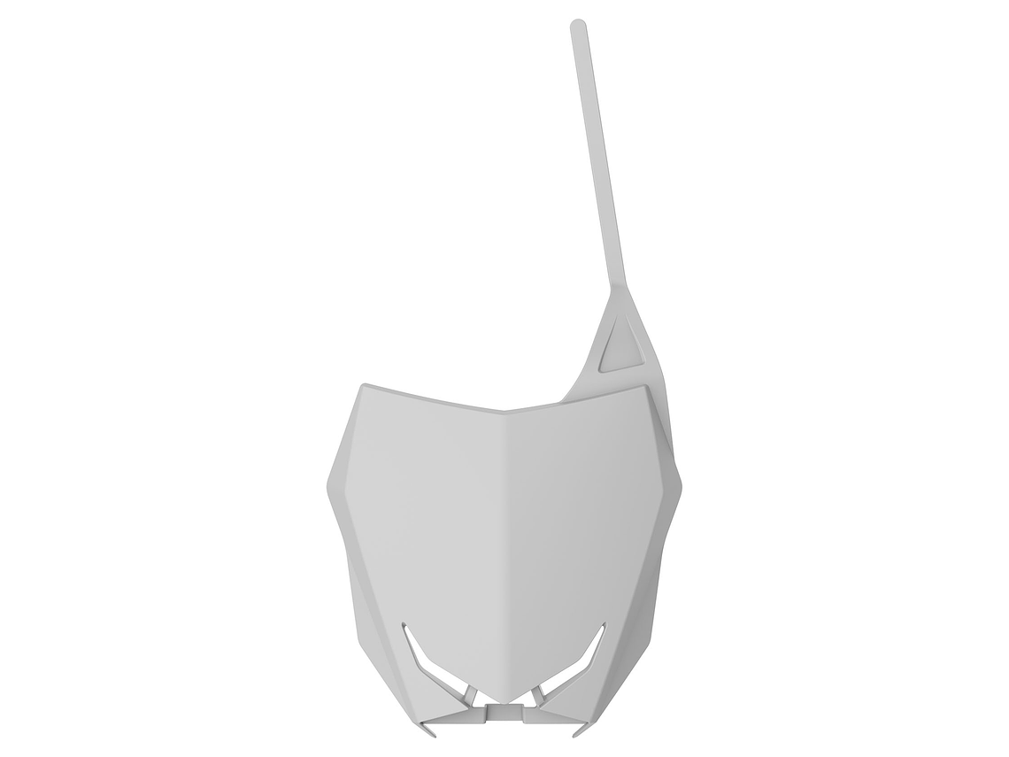 Porta Números Suzuki RMZ450 (Branco) 18-23 1