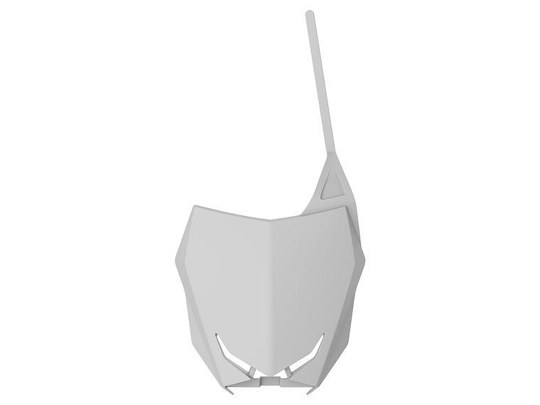 Porta Números Suzuki RMZ450 (Branco) 18-23 1