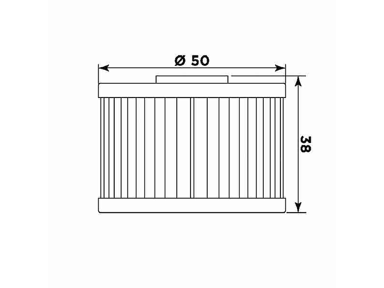 Filtro Óleo MIW Honda H1008  2