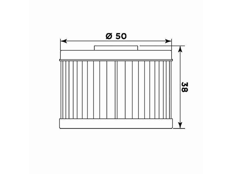 Filtro Óleo MIW Honda H1017 2