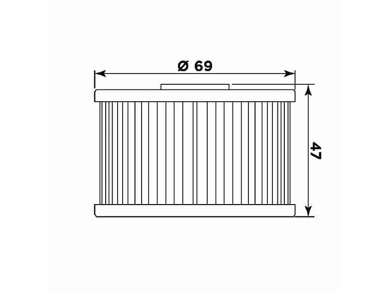 Filtro Óleo MIW Honda H1018  2