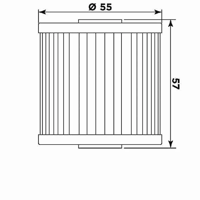 Filtro Óleo MIW Kawasaki K2002  2