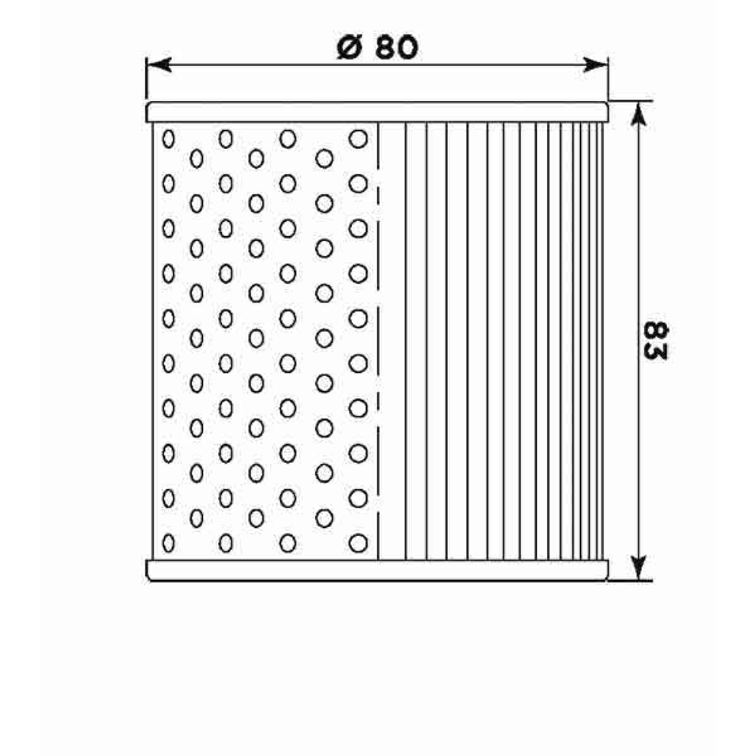 Filtro Óleo MIW Kawasaki K2001  2