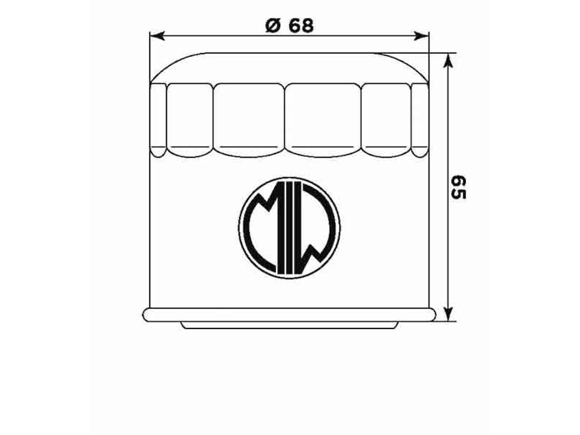 Filtro Óleo MIW Suzuki S3011  2