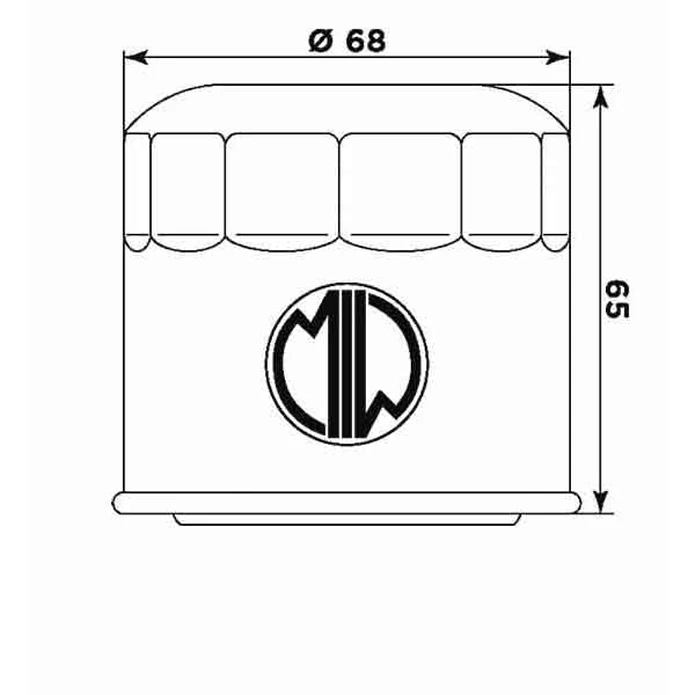 Filtro Óleo MIW Suzuki S3011  2