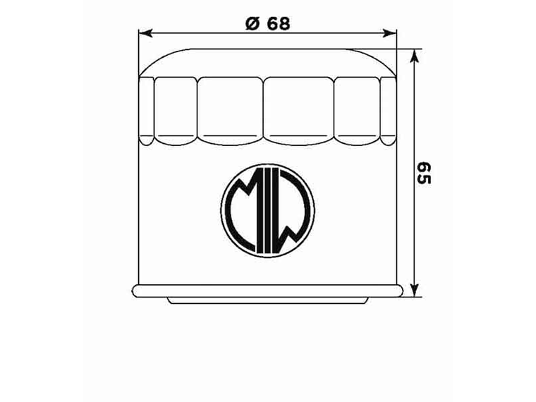Filtro Óleo MIW Suzuki S3011  2