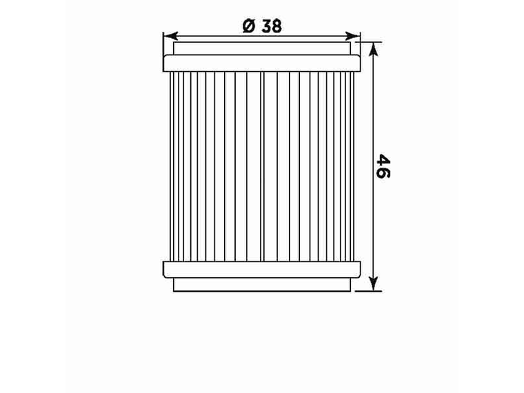 Filtro Óleo MIW Yamaha Y4014  2