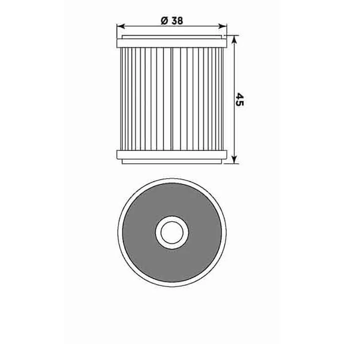 Filtro Óleo MIW Yamaha Y4015  2