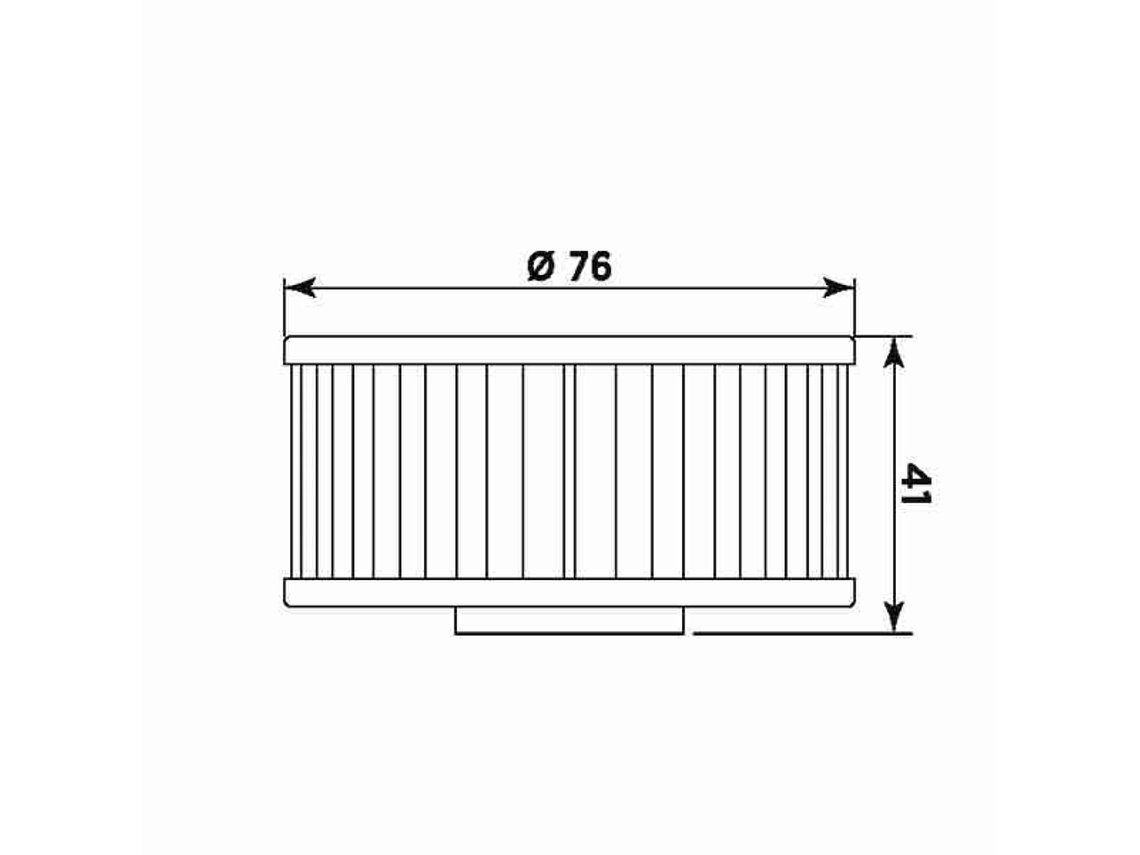 Filtro Óleo MIW Yamaha Y4002  2