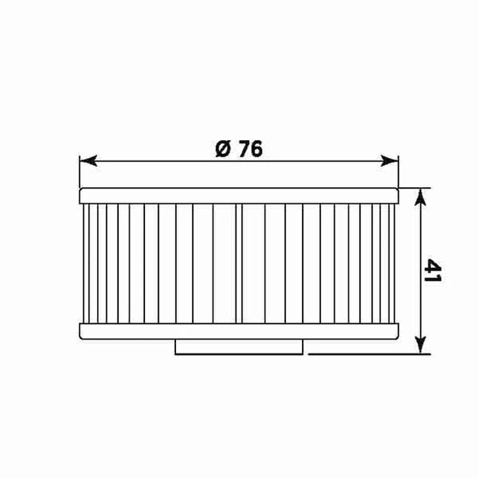 Filtro Óleo MIW Yamaha Y4002  2