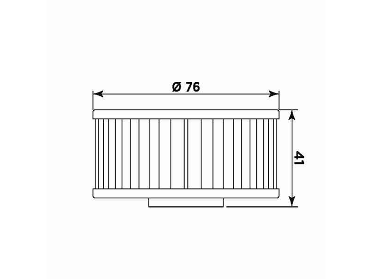 Filtro Óleo MIW Yamaha Y4002  2